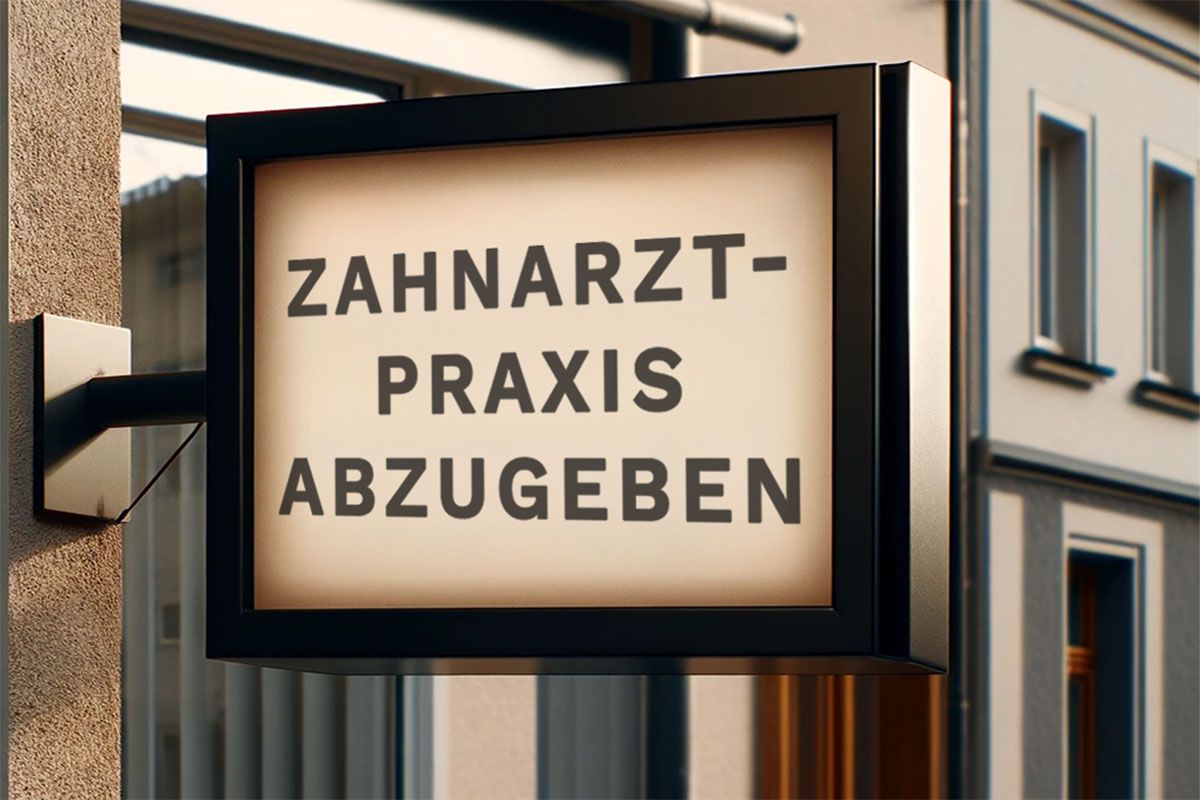 Eine Zahnarztpraxis, die zur Übernahme verfügbar ist.